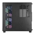 Gabinete Gamer Vinik G-cube Preto Vidro Temperado C/ 3 Fans - Gggcvbk
