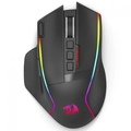 Mouse Gamer Redragon Swain Wireless Black 9 Botões Programáveis - M915rgb-wl