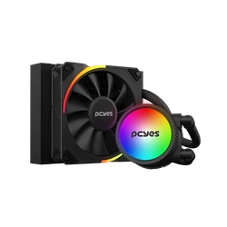 WATER COOLER SANGUE FRIO 3 ARGB BLACK VULCAN 120MM - TDP 200W - ARGBSF3120BR - PCYES