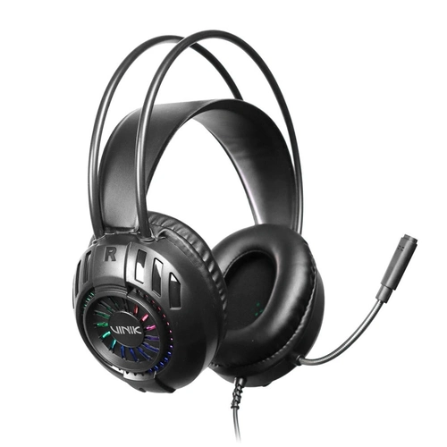 Fone de Ouvido Headset Gamer Vinik V-shield Usb - Led Rainbow - Vkhsgvsh