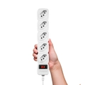 Protetor Eletronico C/ 5 Tomadas Branco Epe 205 4824200