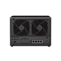 Servidor NAS Synology DiskStation DS1522+ Com 5 Baias Expansível a 15 Baias, 2 Slots SSD M.2 NVMe (Sem Disco)