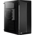 Gabinete Gamer Aerocool Split Preto Rgb Lateral Vidro Split-g-bk-v1