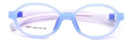 Armação de óculos infantil em silicone - 9001 (43-14-133)