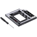 Adaptador Caddy para Hd Ou Ssd Gaveta Dvd Notebook Sata 9.5mm Ac-95