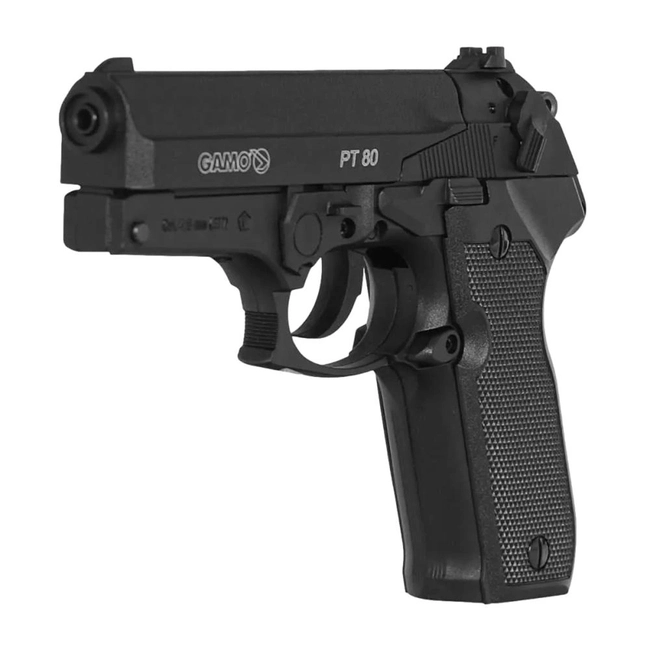 Pistola de Pressão a GÁS CO2 PT-80 4,5mm (GAMO)