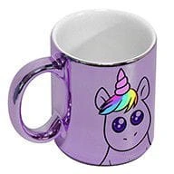 Caneca Espelhada com Estampa Personalizada