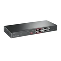 Switch Não Gerenciável Tp-link C/ 16p 10/100mbps Poe+ e 2p Gigabit - Tl-sl1218p