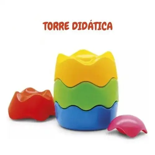 Torre Didática De Montar Pirâmide poliplac