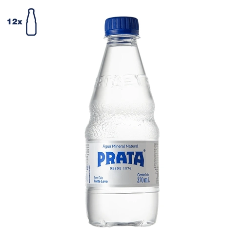 Água Mineral Natural Prata 370 ml