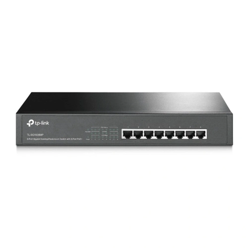 Switch Tp-link Mesa/rack Gigabit 8 Portas Poe+ Tl-sg1008mp
