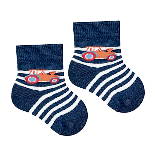 Meia RN Estampada Divertida Leke - Masculina