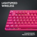 Teclado Gamer Logitech G PRO X Lightspeed Magenta - 920-012154