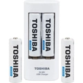 Carregador De Pilha Usb Tnhc-6gme4 Cb (c/4 Pilhas Aa 2000 Mah) Toshiba