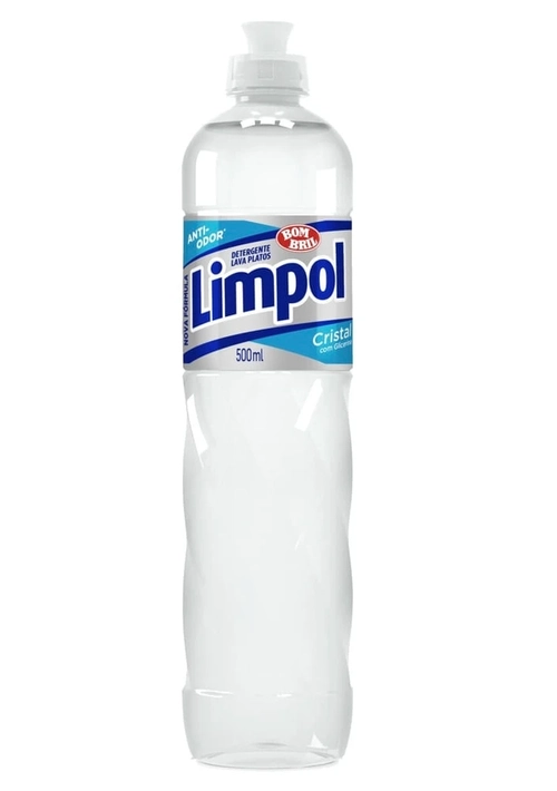 Detergente Limpol Cristal Com Glicerina 500ml