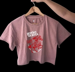 Cropped Stone Manga Curta “Jeitão da Roça”