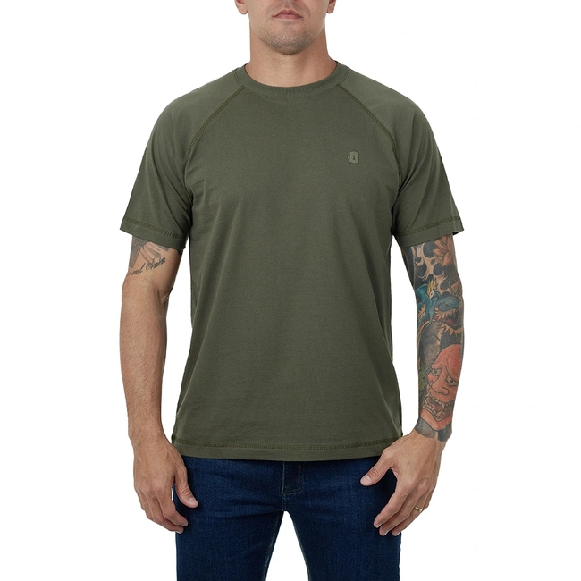 Camiseta Raglan Basic - Verde (Invictus)