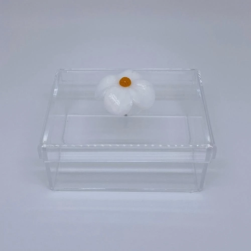 Caixa P tampa removível Flor