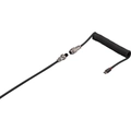 Cabo Coiled Fortrek Helix Preto