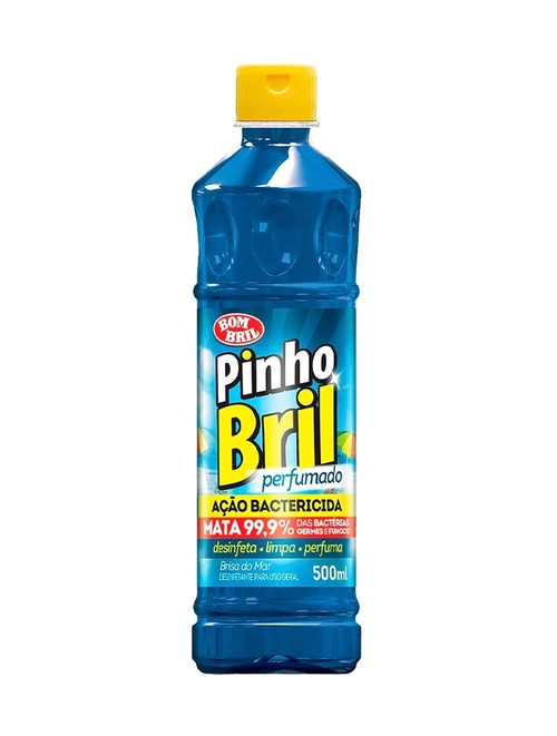 Desinfetante Pinho Bril Perfumado Brisa Do Mar 500ml