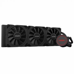 Water Cooler Pcyes Sangue Frio 3 Black Vulcan 360MM TDP 350W - WCSF3360BR