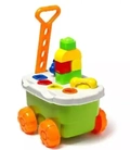 Carrinho De Formas Didaticas Play Time Cotiplas