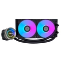 Water Cooler Lian Li GA II Triniyu SL-INF 240, 2x fans 120mm RGB, Preto - GA2T24INB PRETO