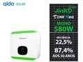 Gerador De Energia Solar Growatt Sem Estrutura Growatt Gf 6,96kwp Jinko Tiger Neo Mono 580w Min 5kw 2mppt Mono 220v