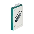 Hub Usb Tipo-c 5 Em 1 - 2x Usb 3.0 + Hdmi 4k + Type c Pd 100w + Tipo-c - Hv51c