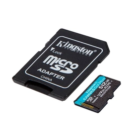 Cartão De Memória Kingston Canvas Go Plus 512gb - Sdcg3/512gb