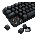 Teclado Mecânico Gamer Redragon Jax Iluminação Rainbow Preto 60% Switch Marrom K613-kb Pt-brown