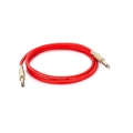 Cabo Áudio P10 P/ P10 Mono 3m - Vermelho