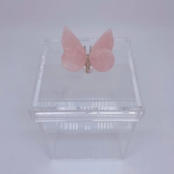 Caixa M Borboleta Quartzo