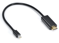 Cabo Adaptador/Conversor Mini Displayport Macho para HDMI Macho 30 cm