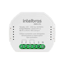 Interruptor Controlador Dimmer Smart Wi-fi Ews 251 4850031