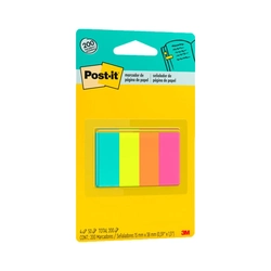 MARCADOR PAGINA ADES POST-IT FLAGS PAPEL 38X15MM
