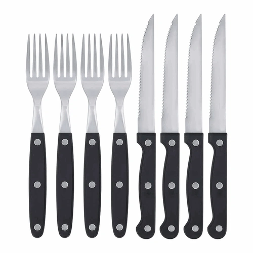 KIT GARFO E FACA MOR