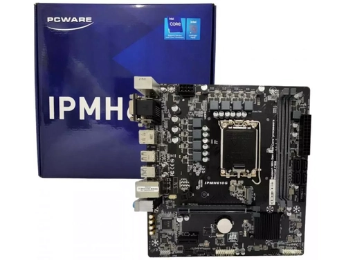Placa Mãe PCWare IPMH610G (LGA 1700/Intel H610/M.2/DDR4