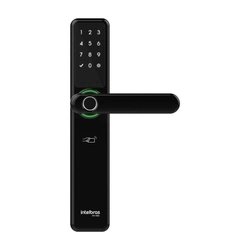 Fechadura Smart de Embutir C/maçaneta Intelbras IFR 7000-preta 4670007