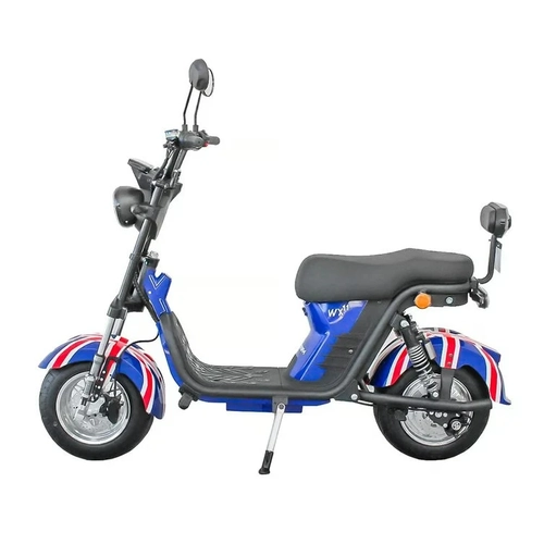Scooter Bicicleta Eletrica Wx-11 Wehawk 1000w Bat 60v 20ah 2 Lugares Bandeira Inglaterra
