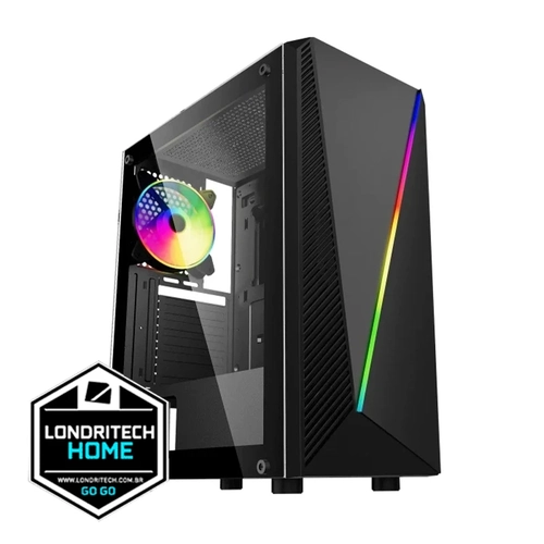 Computador Londritech AMD RYZEN 7 5700G, B450M, Memória 8GB, SSD 240GB, Fonte 500W