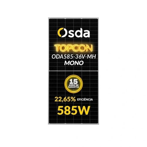 Modulo Solar Osda 585w Oda585-36v-mh 144 Cells Mono N-type Topcon - 740 Un/cntr