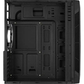 Gabinete Gamer Aerocool Split Preto Rgb Lateral Vidro Split-g-bk-v1