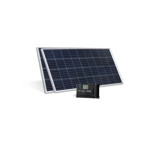 KIT GERADOR FOTOVOLTAICO OFF GRID 320WP PWM 12VCC - INTELBRAS