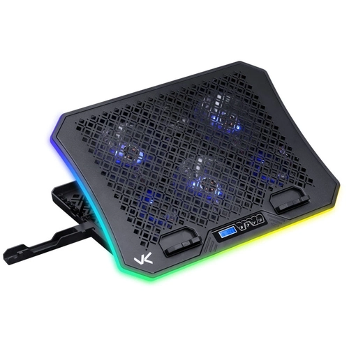 Base para Notebook Vinik Snow Rgb - Ate 19 - 6 Fans - Com Controlador e Suporte P/ Celular - Cn200