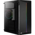 Gabinete Gamer Aerocool Split Preto Rgb Lateral Vidro Split-g-bk-v1
