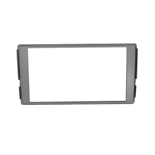 Moldura Fiamon 2 Din Hyundai Santa Fé 07/ 13 Prata