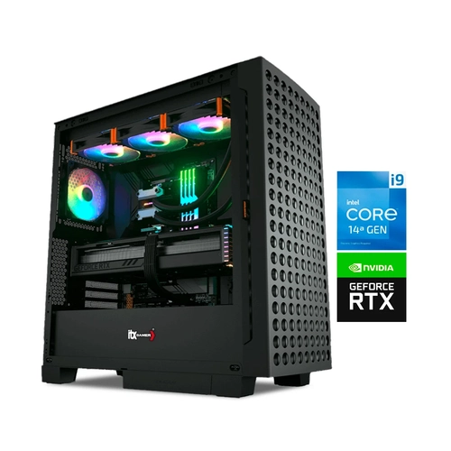 Pc Gamer FPS Headshot, Intel Core i9 14900, NVídia Geforce RTX 5070TI 16GB, 32GB Ram, SSD NVMe 2TB, Gabinete ARGB