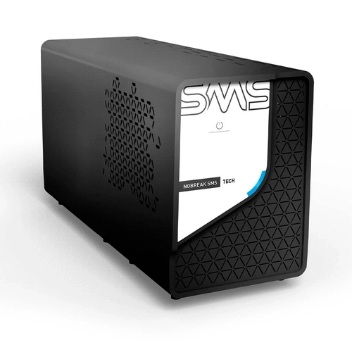 Nobreak SMS Tech 600Bi/115, Interativo, Entrada 115/220v e Saida 115V, 6 Tomadas, 29300