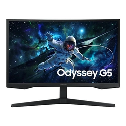 Monitor Samsung 27 Curvo Gamer Odyssey G5 Led/va Qhd 165hz 1ms Hdmi Displayport Usb-c Vesa - Ls27cg
